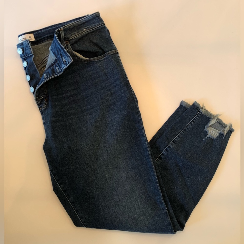 Abercrombie & Fitch High Rise Super Skinny Ankle